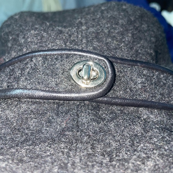 Coach wool blend bucket hat. It’s a beautiful slate gray color. - Picture 7 of 11